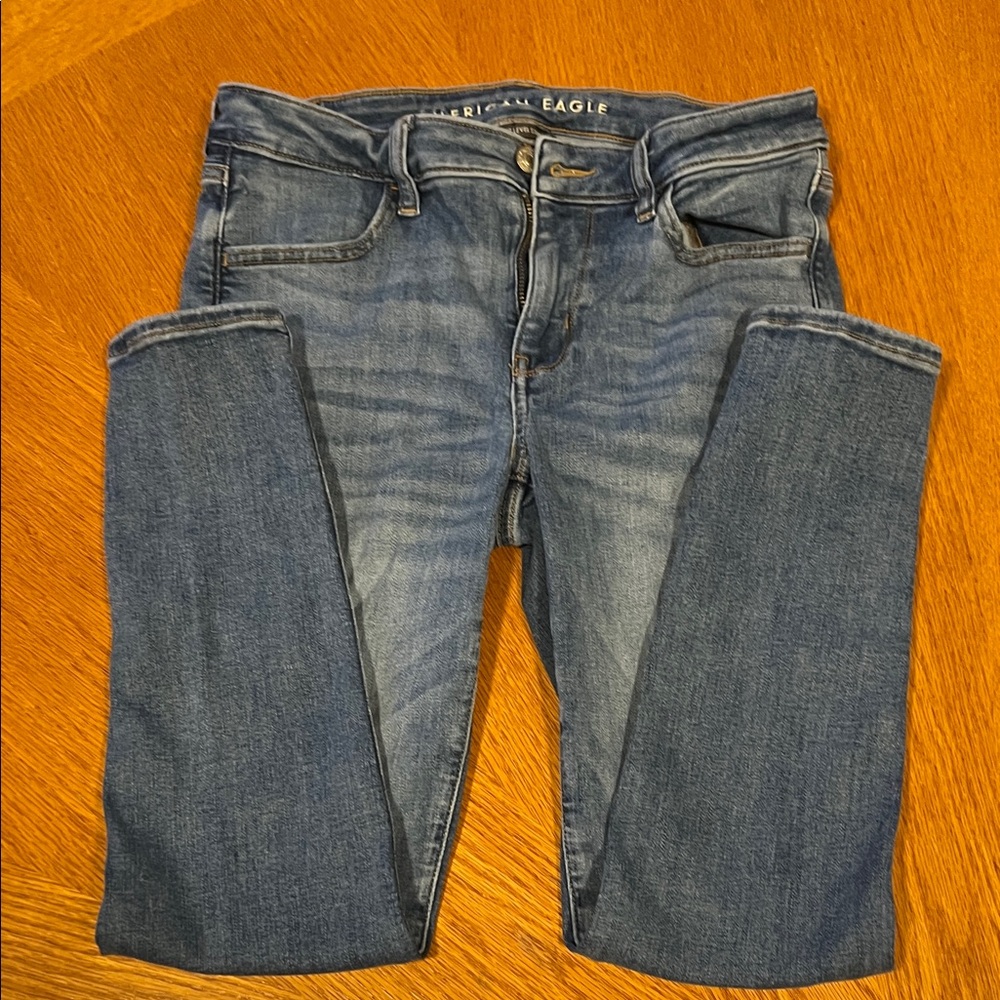 American Eagle Outfitters Women's Blue Jeans